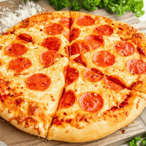 Personal 1-topping pizza 8".