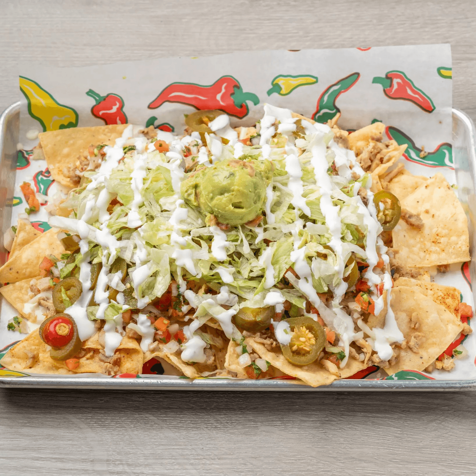 Loaded Nachos.
