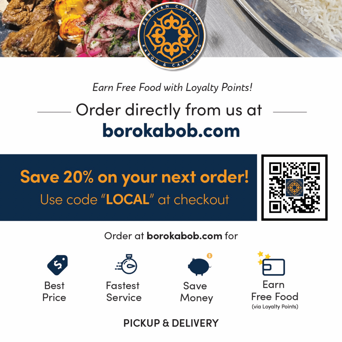 SAVE 20% ON YOUR NEXT ORDER!