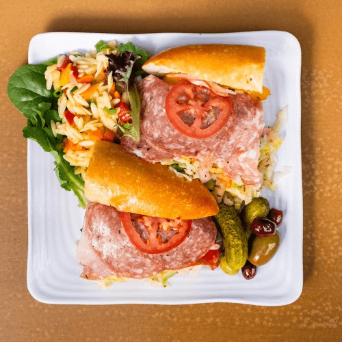 Italian Cold Cut Sandwich.