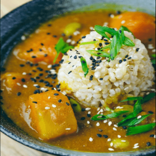 Veggie Curry Rice Bowl