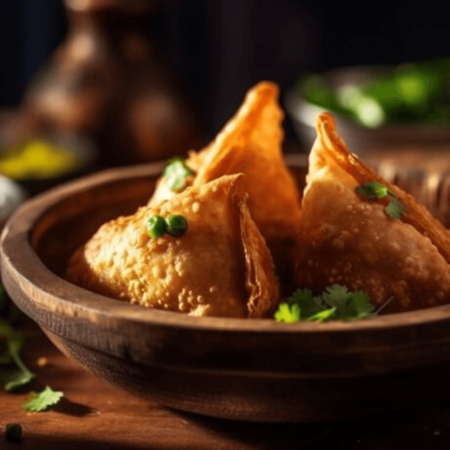 Crunchy, Spicy Bliss: The Perfect Onion Samosa!