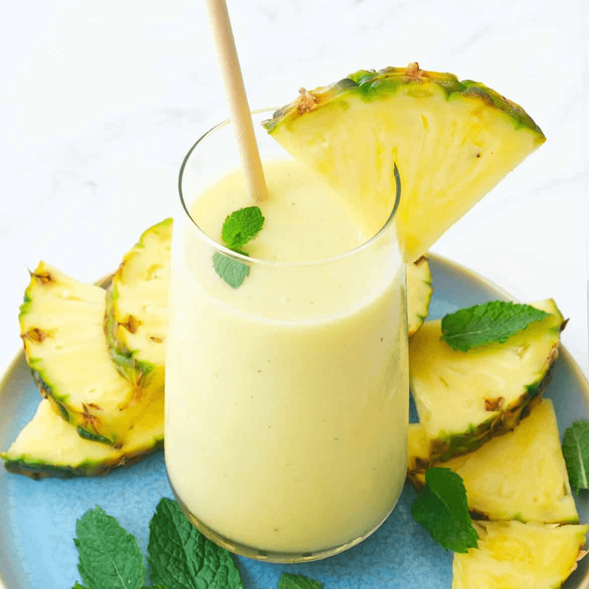 Pineapple and Banana Smoothie.