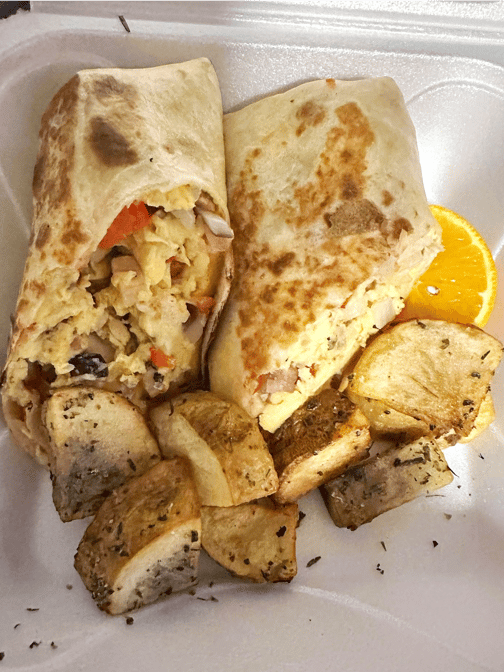 Breakfast Wrap.