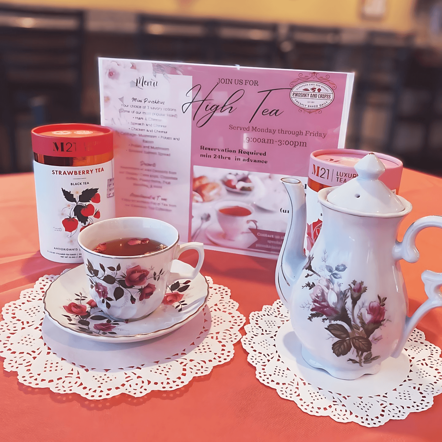 Tea Party Reservation