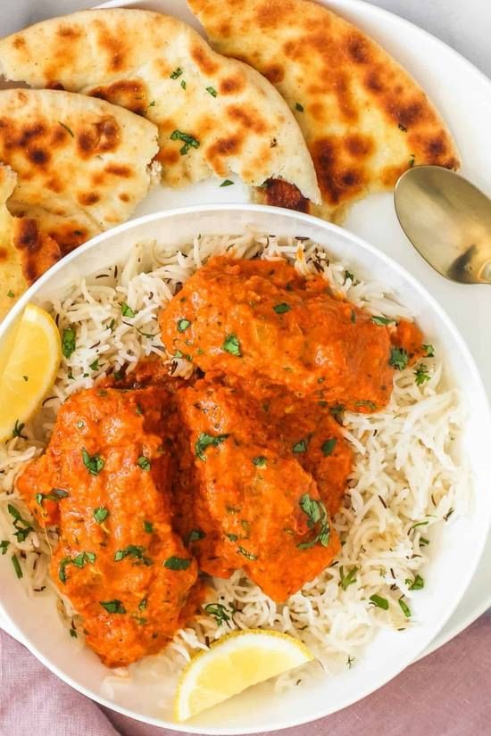 Salmon Tikka Masala.