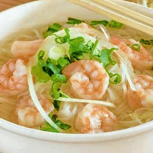6. Shrimp Noodle Soup.