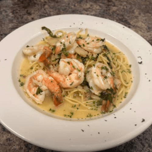 Shrimp Scampi.