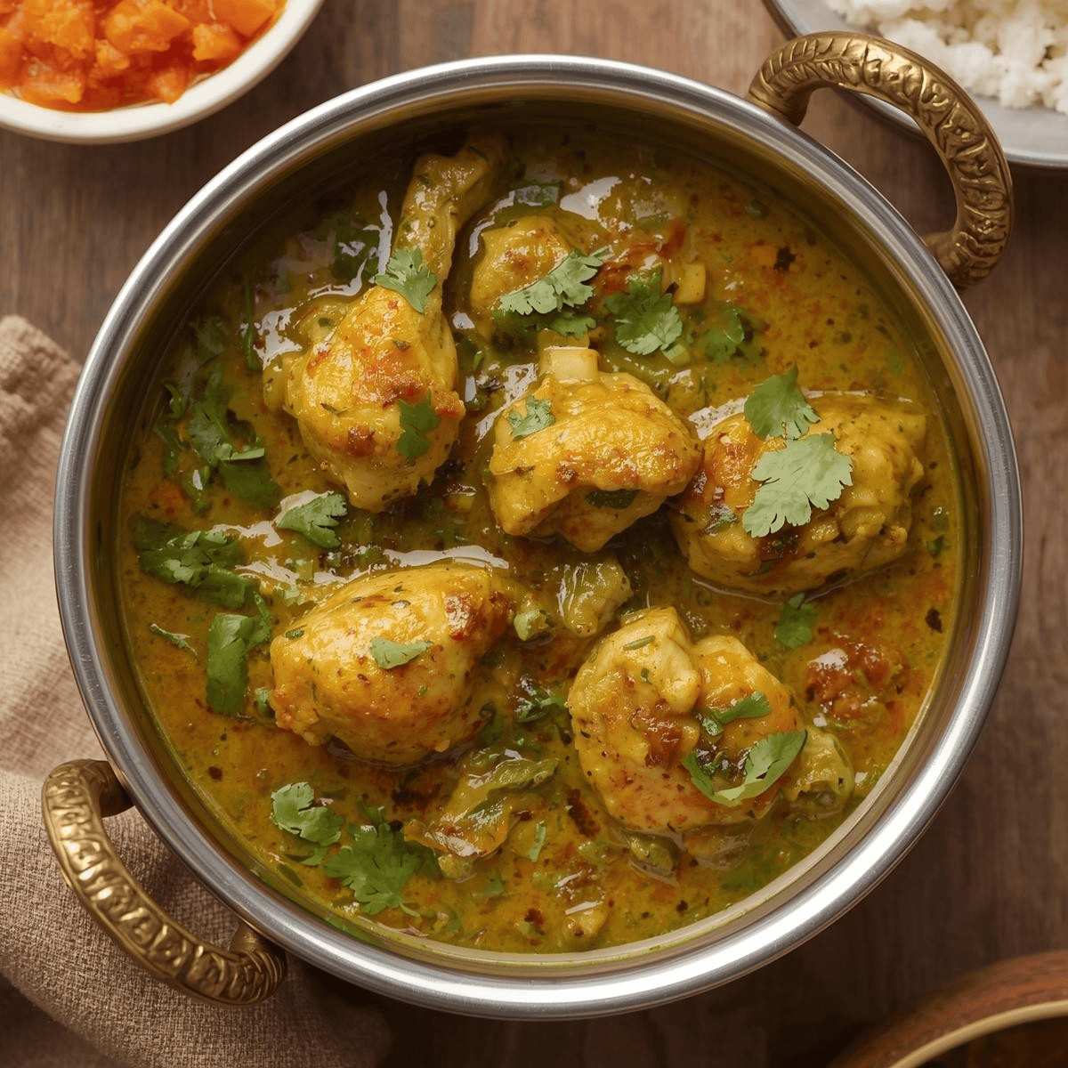 Gongura Chicken Curry.