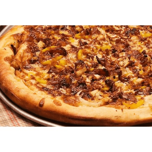 Chicken Barbecue Pizza.