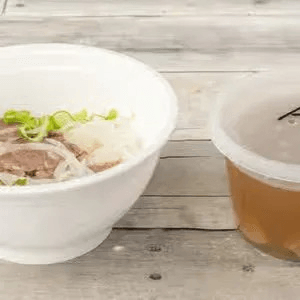 P7. Brisket & Meatball noodle Soup.