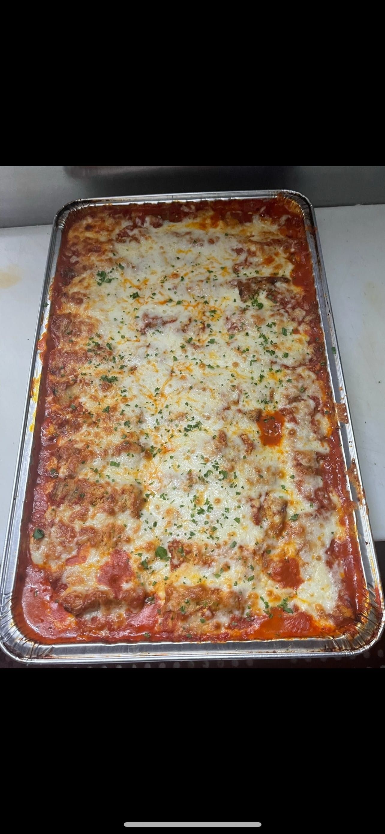 Lasagna Catering.