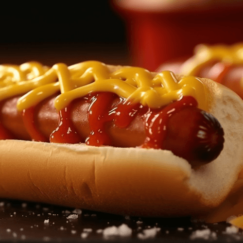 Kids Hot Dog Basket.