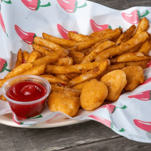 Chicken Nuggets and Fries.