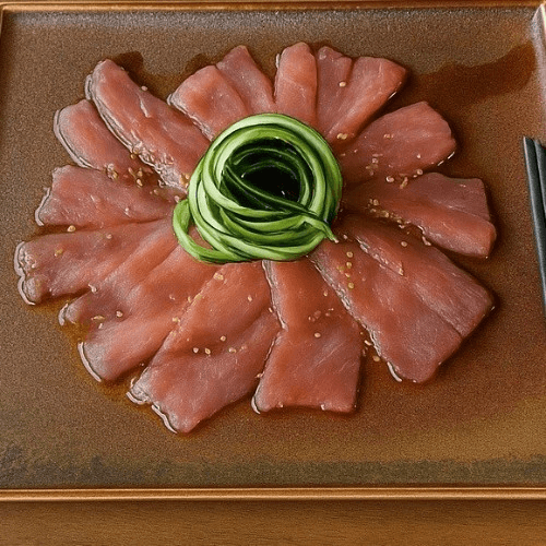 Truffle Tuna Carpaccio.