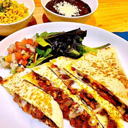 Al Pastor Grande Quesadilla