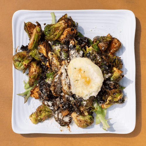 Crispy Brussel Sprouts.