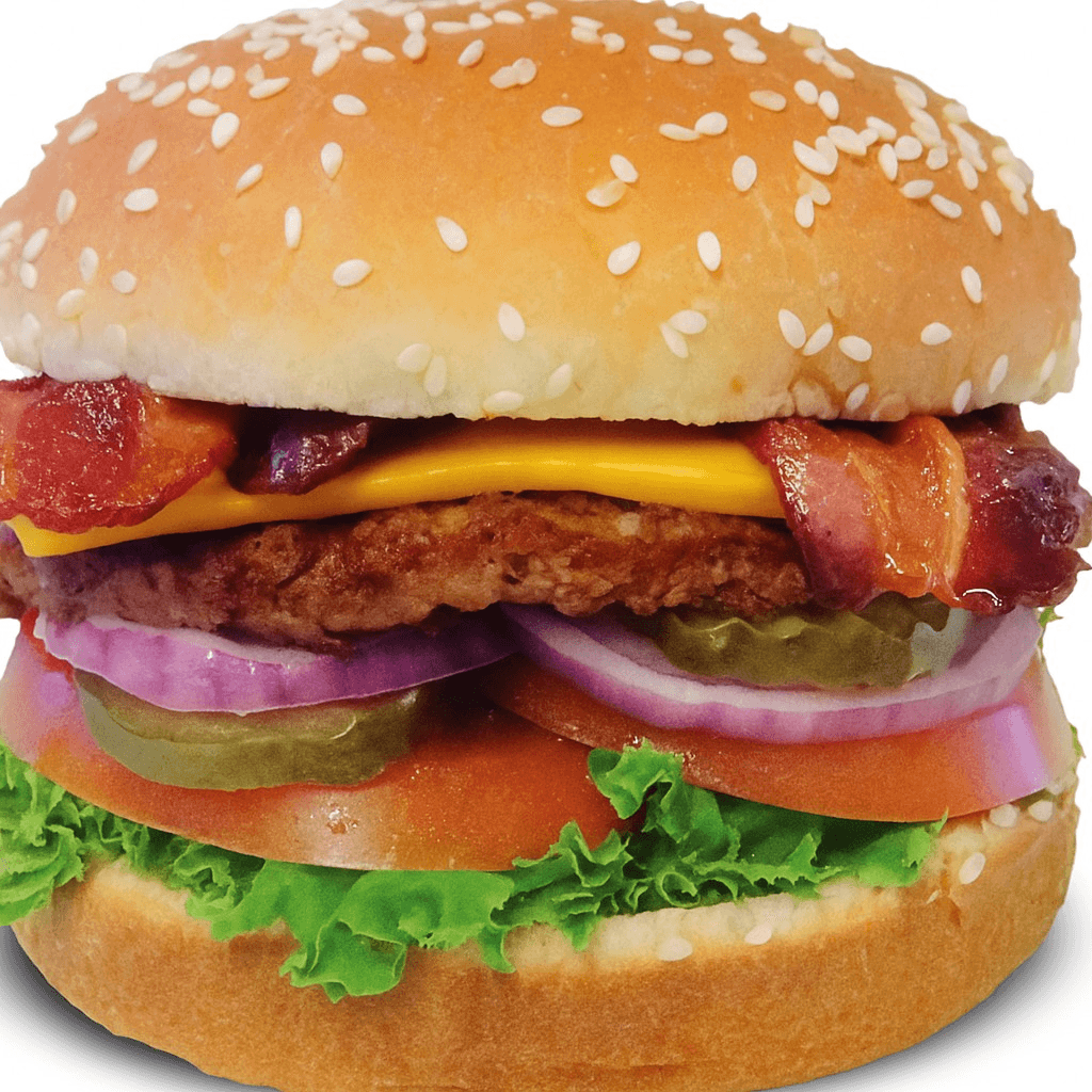 Texas Bacon Cheeseburger.