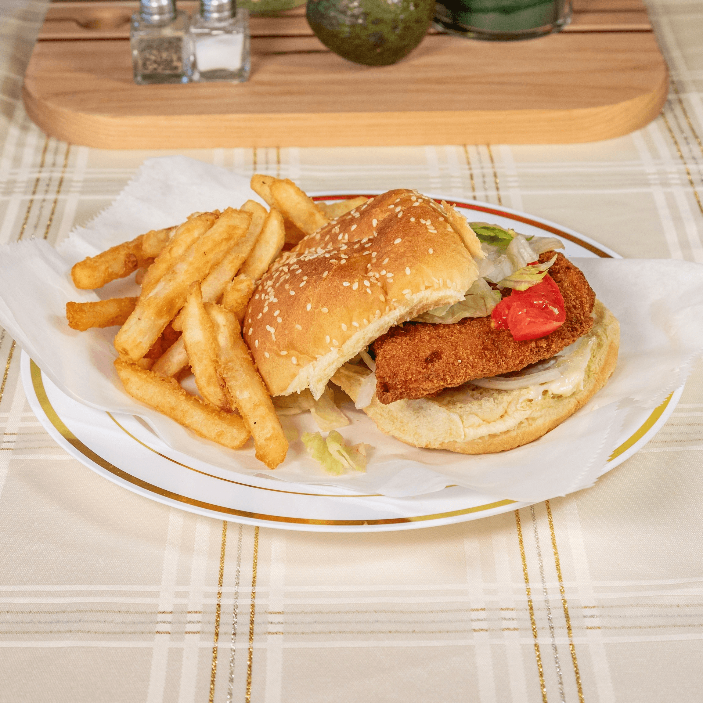 Chicken Filet Sandwich.