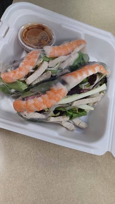 Fresh Spring Roll (Not Fried).