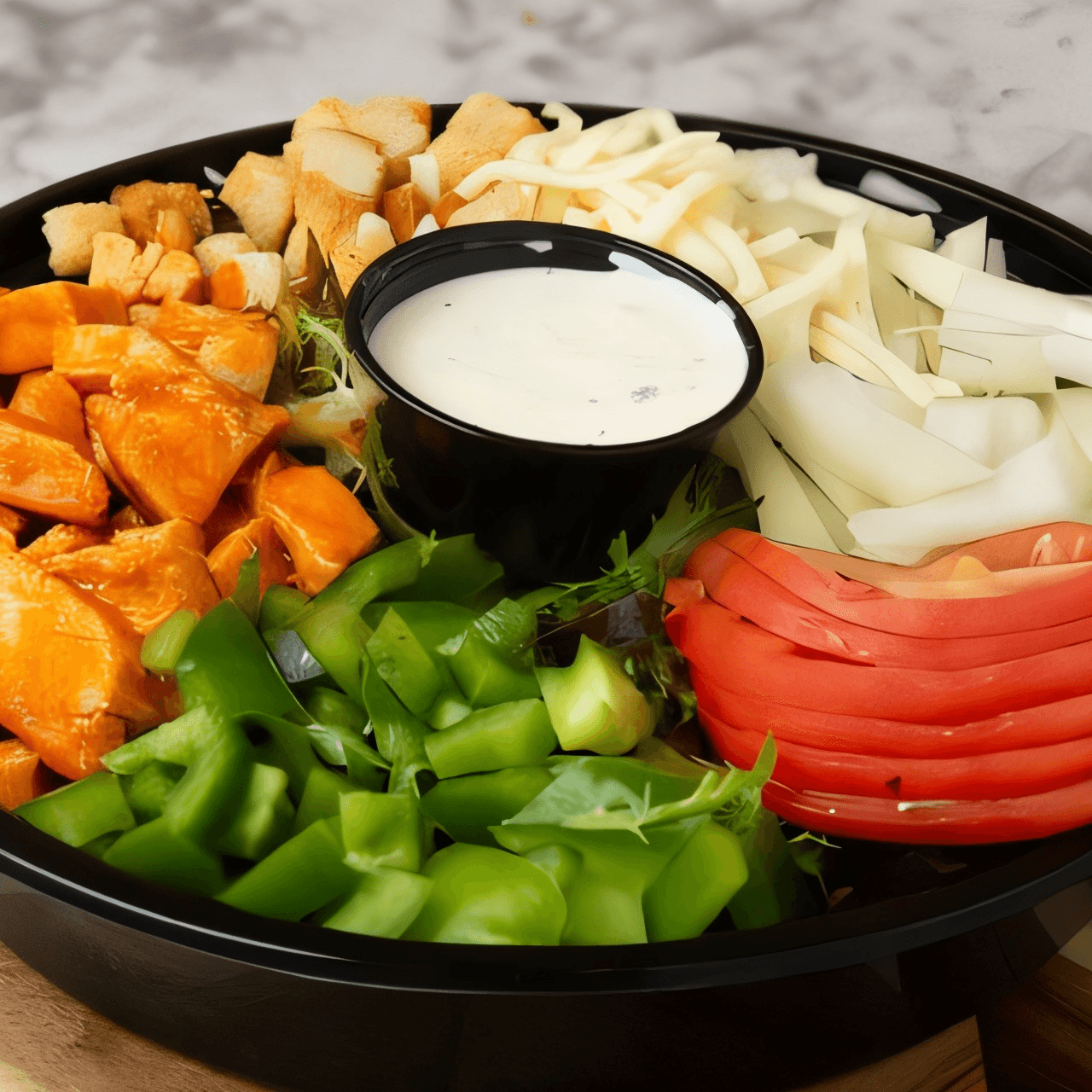Buffalo Chicken Salad.