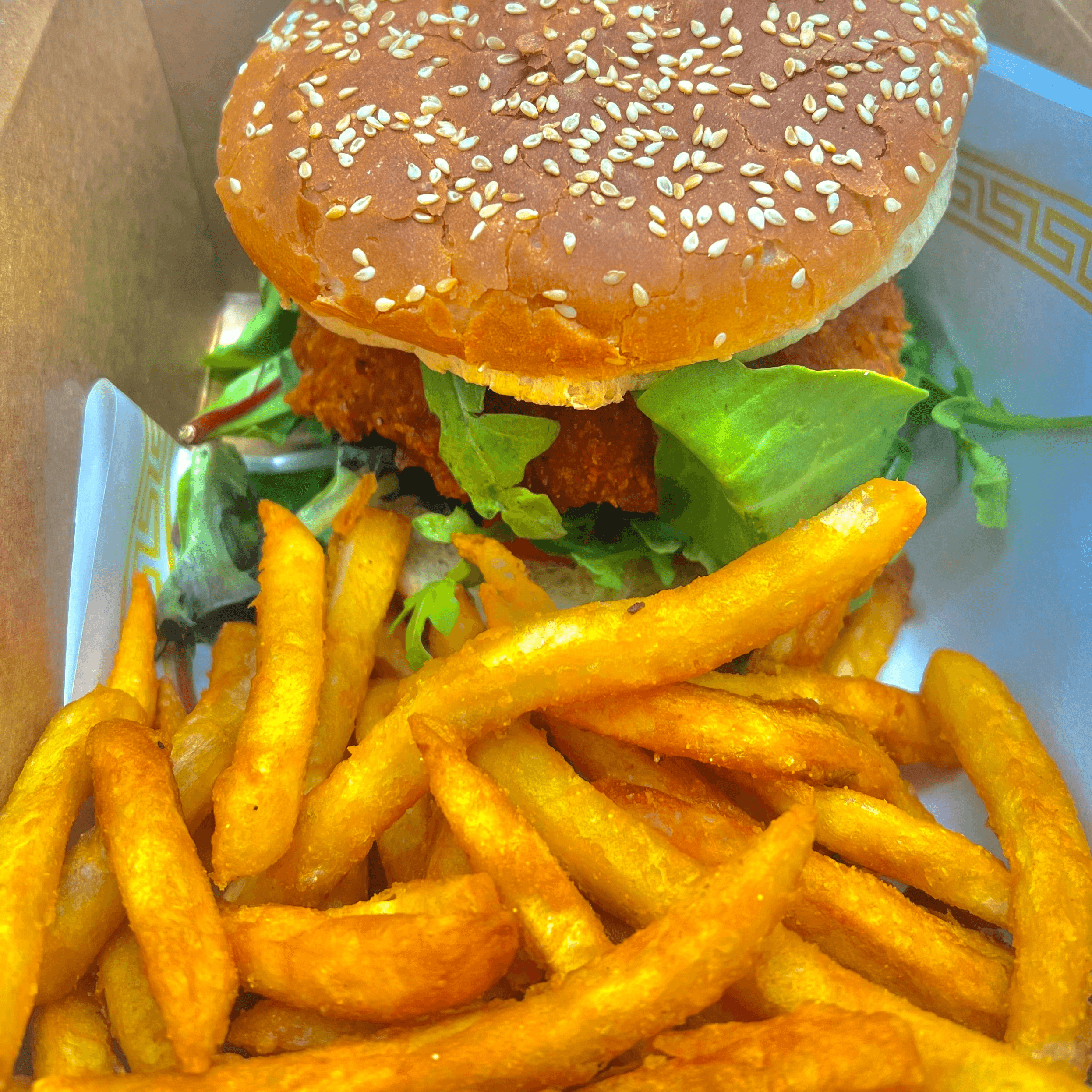 Crispy Chicken Sandwich Combo.