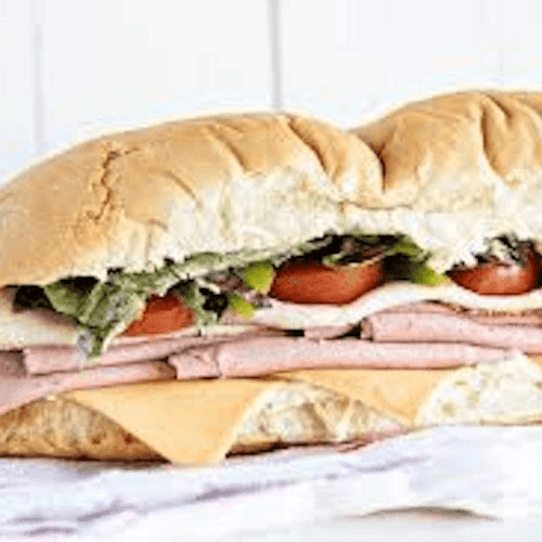 Ham & Provolone Sandwich.