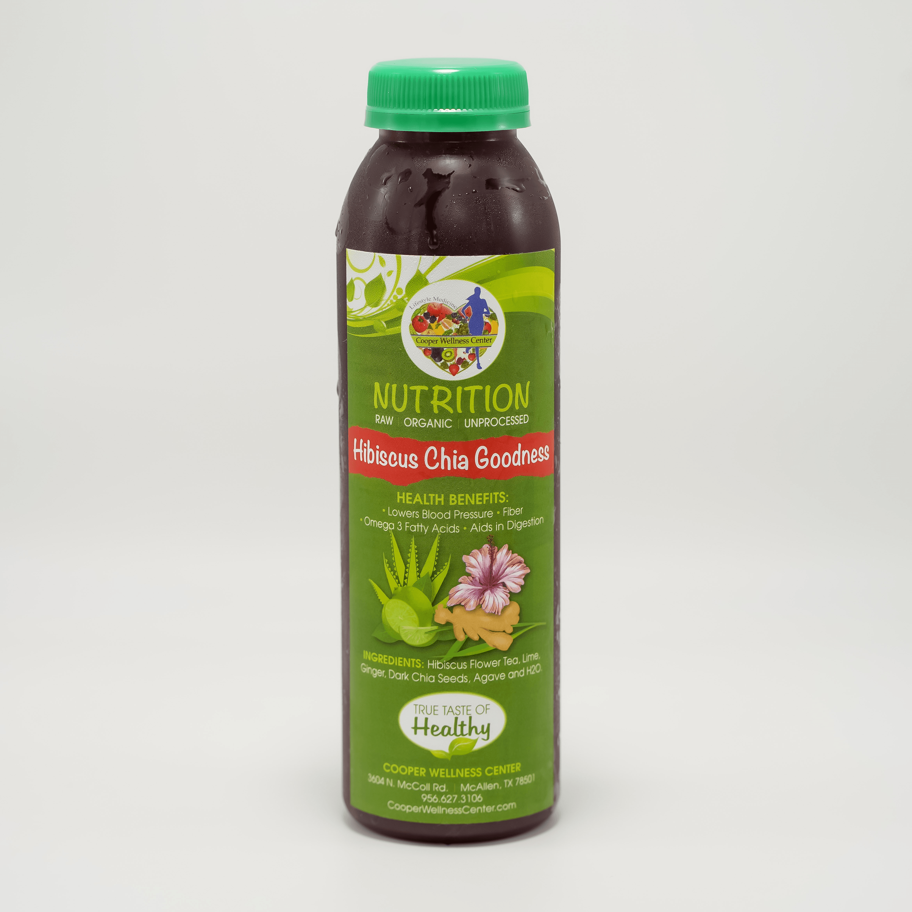 Hibiscus Chia Goodness, Gallon.