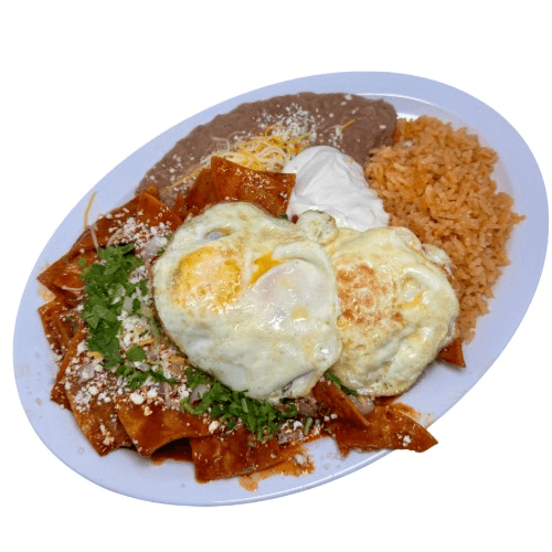 Chilaquiles Plate.