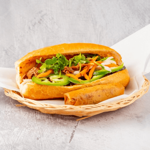 B3. Barbecue Pork Sandwich.