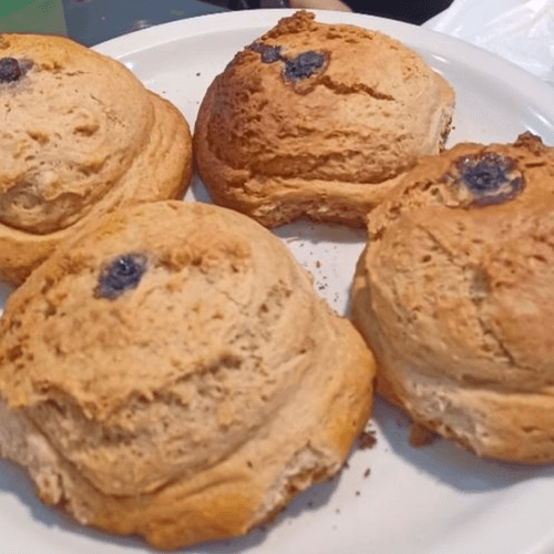 Four Breakfast Club Scones.