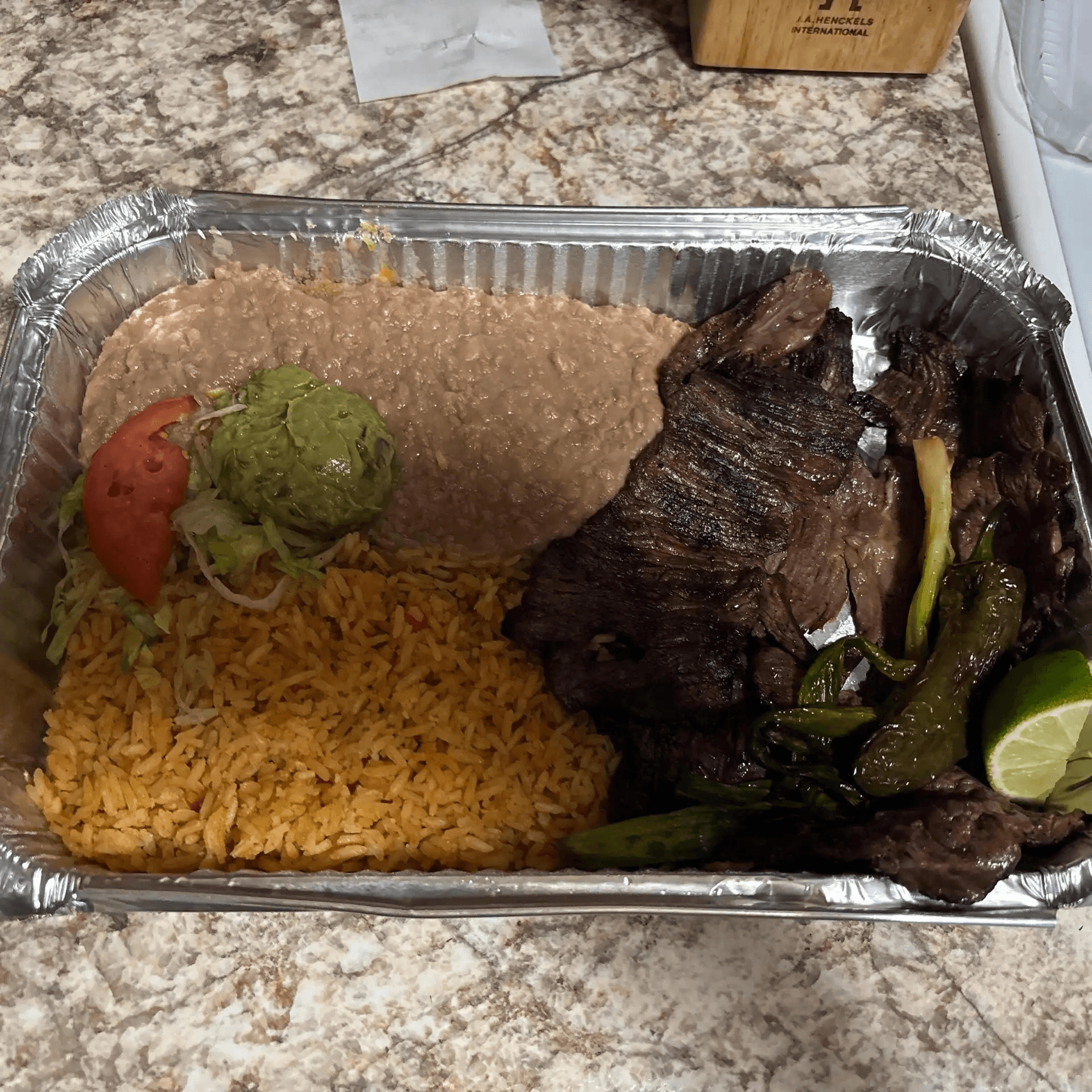 Carne a La Tampiqueña.