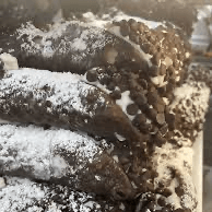 Chocolate Cannoli.