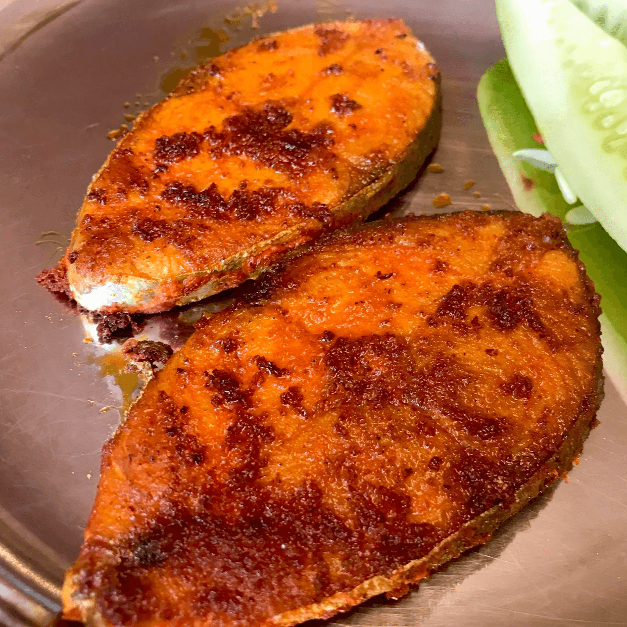 Vanjaram Meen(King Fish) Roast( 2 Piece).