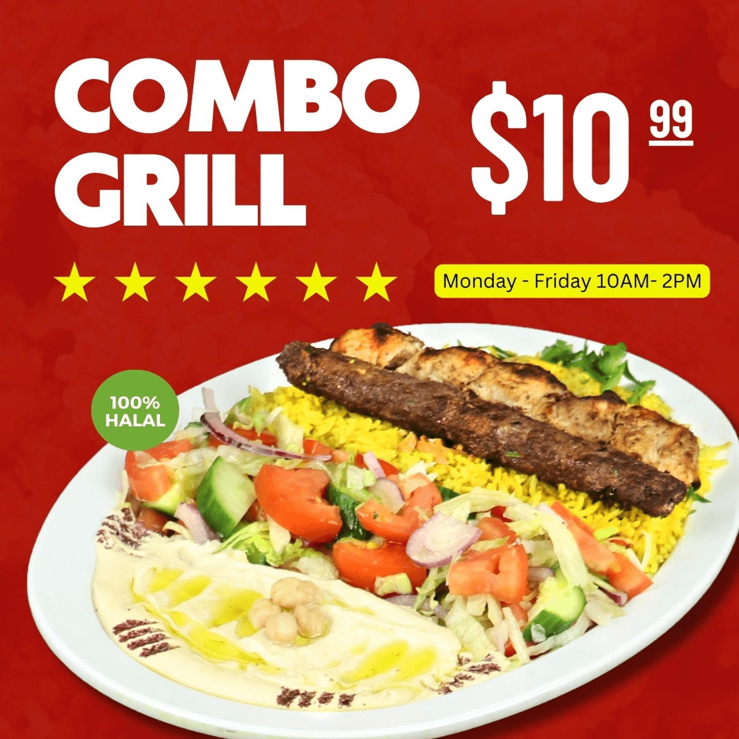 Combo Grill Lunch Special