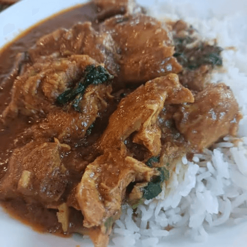 Chicken Hyderabadi.