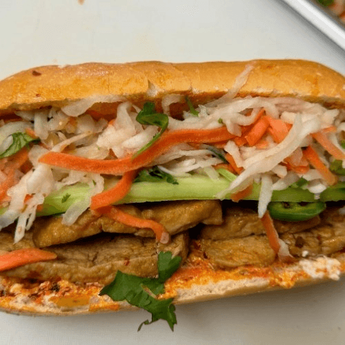 B1. Spicy Tofu Sandwich.