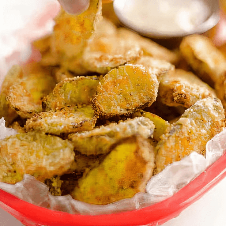 Fried Pickle Chips.
