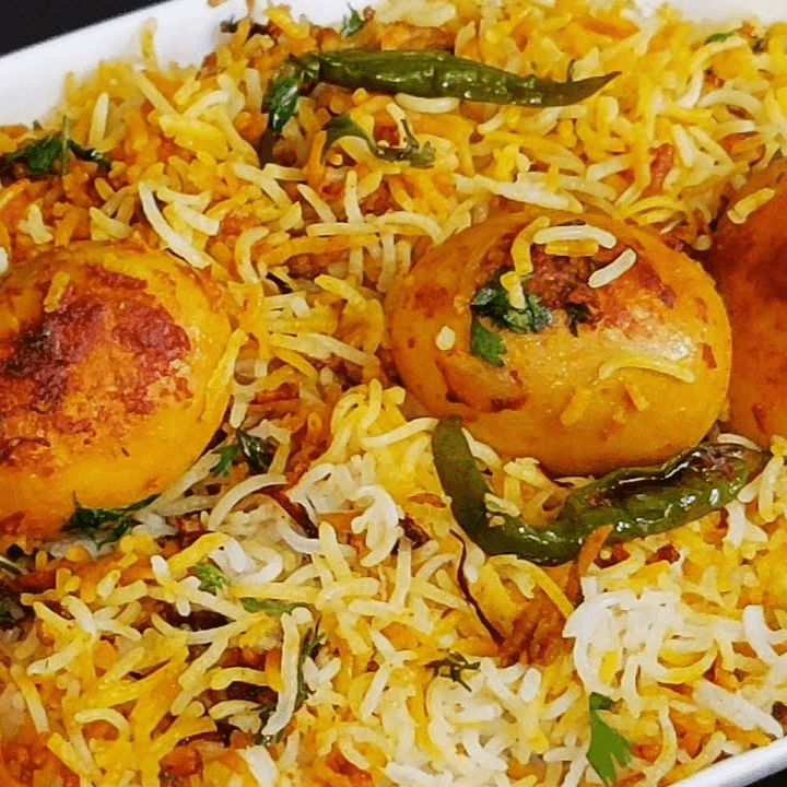 Egg Dum Family Pack Biryani.