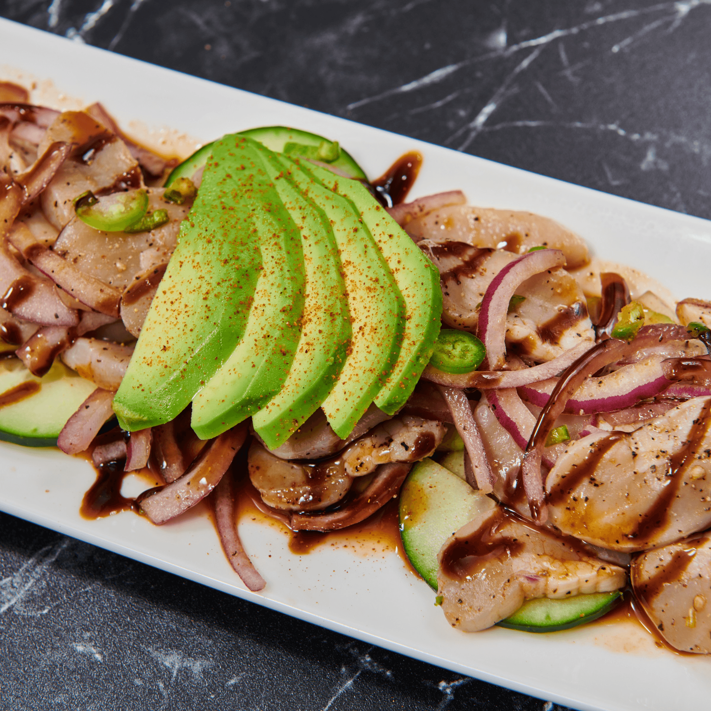 Tostada Callo De Hacha.