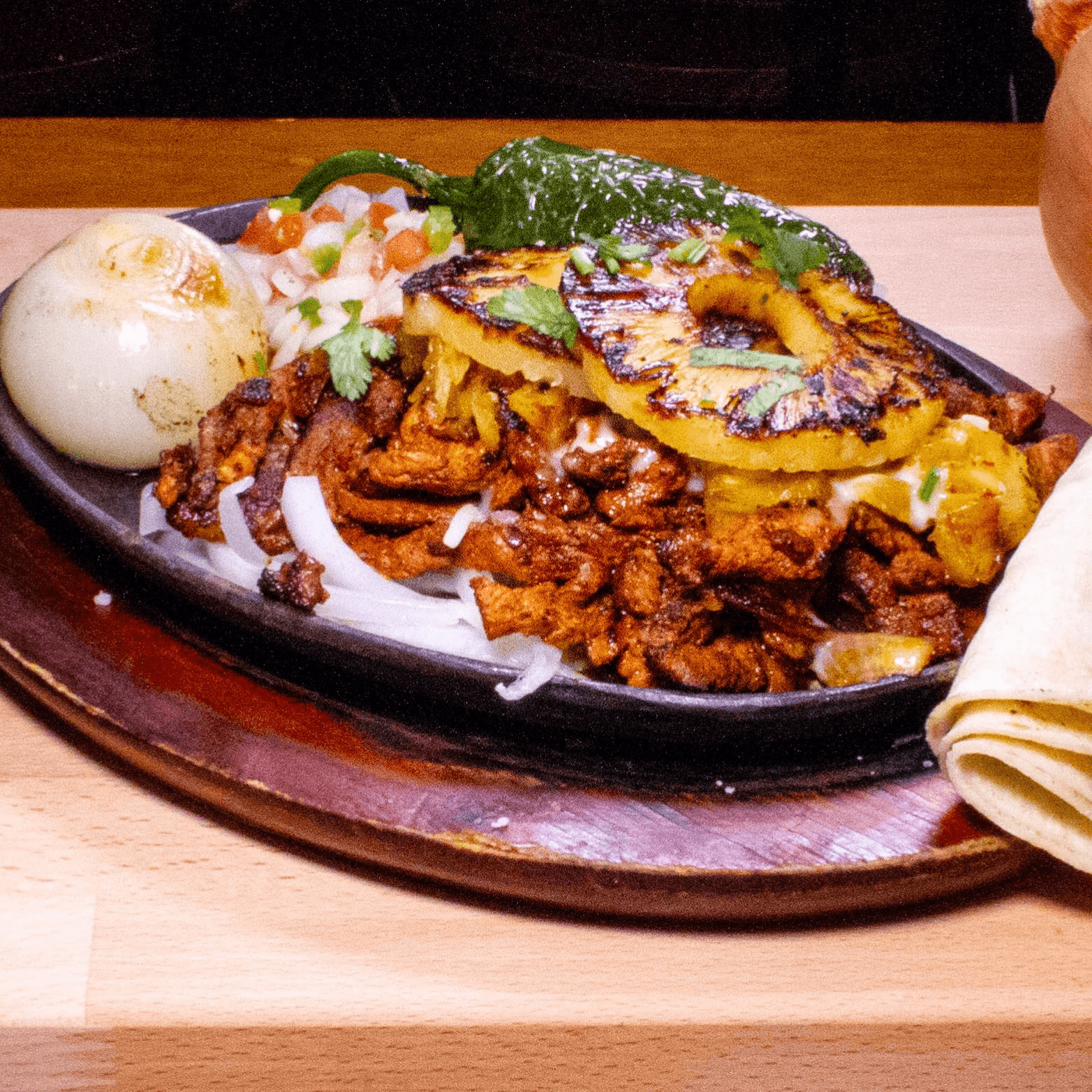 Discada Hawaiana Individual.