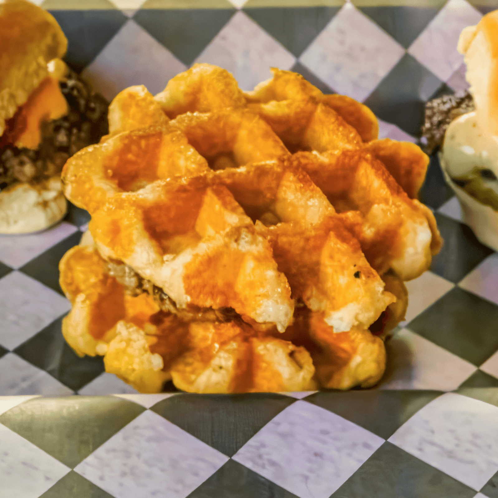 Waffle Sliders.
