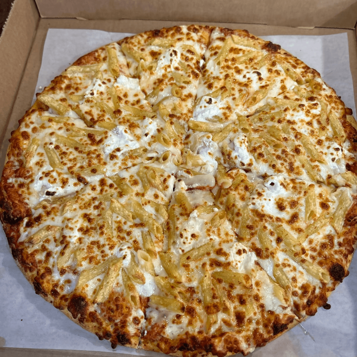 Baked Ziti Pizza (Small 10").