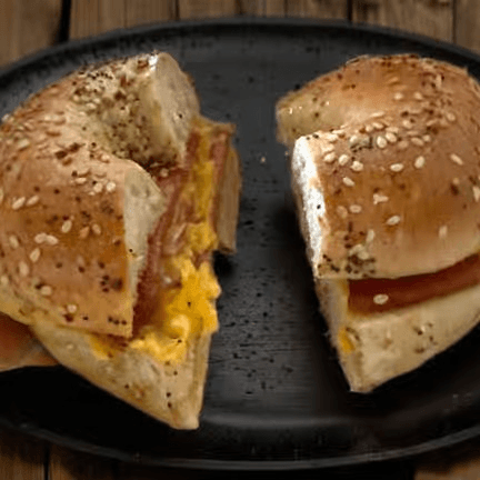 Pork roll with cheese.