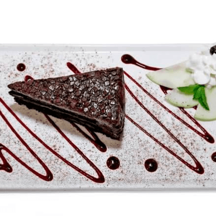 Triple Chocolate Cake.