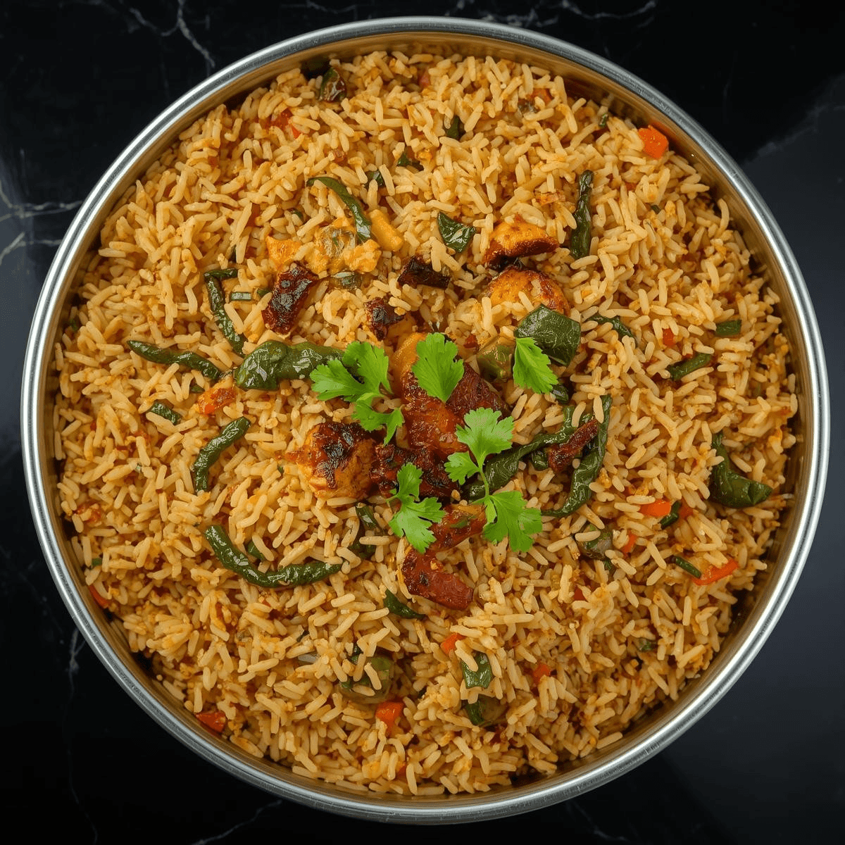 Gongura Veg Dum Biryani - Family Pack.