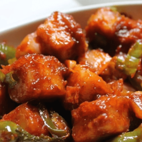 Chili Paneer.