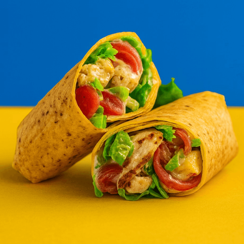 Crispy or Grilled Chicken Wrap Ala Cart.