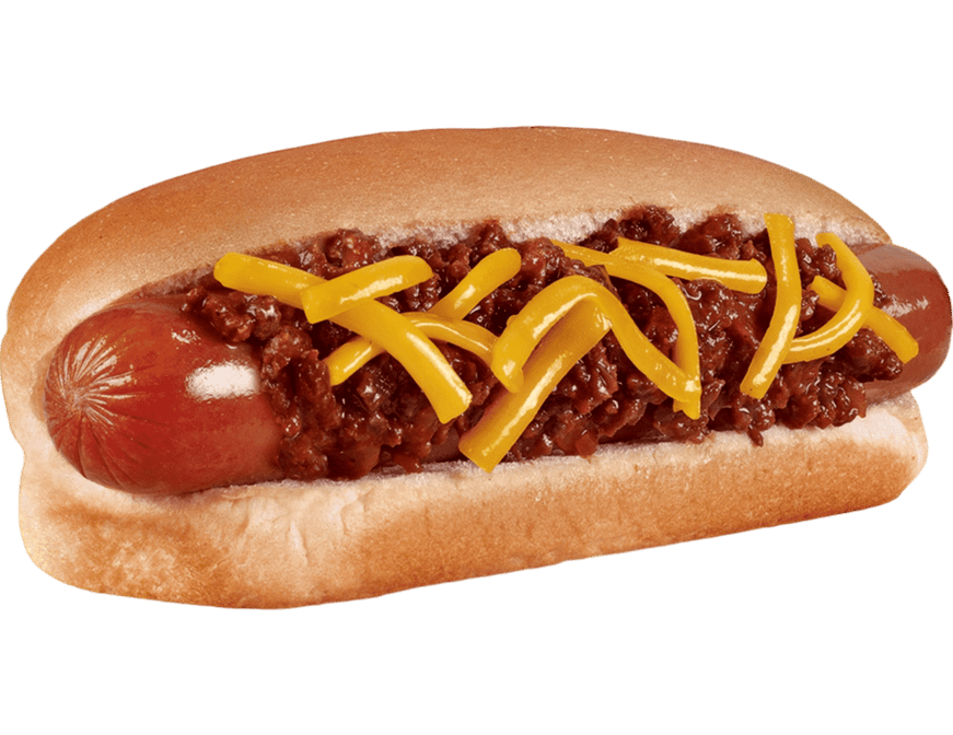 Chili Cheese Dog.