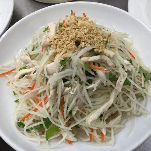 Chicken Papaya Salad.
